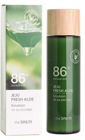 Эмульсия для лица увлажняющая с алоэ вера | Jeju fresh aloe | The Saem