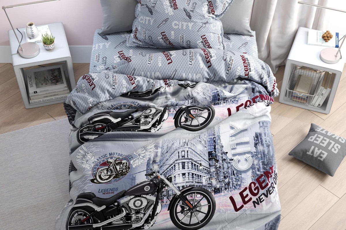 Комплект постельного белья «Мотолегенда» | Pavline