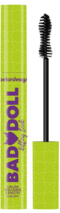 Тушь для ресниц объемная «Bad Doll», оттенок Черный | BelorDesign