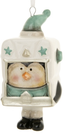 Украшение ёлочное «Пингвин-колокольчик» | Друзья из космоса | Феникс Презент