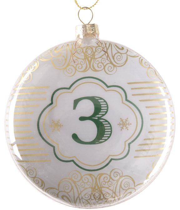 Украшение ёлочное «Буква 3» | Феникс Презент