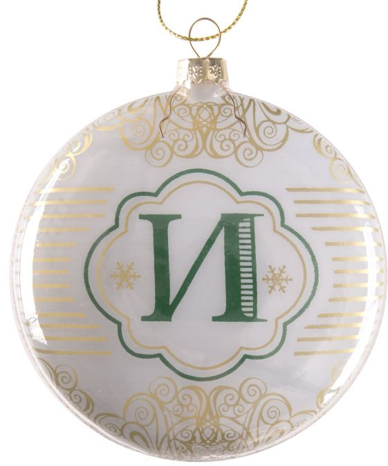 Украшение ёлочное «Буква И» | Феникс Презент