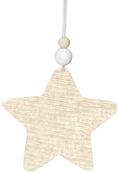 Украшение ёлочное «Звездочка» | Мягкий новогодний подвес | Феникс Презент