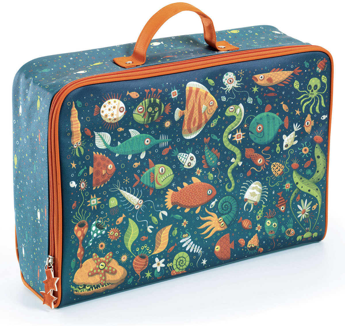 Чемодан детский «Рыбы» | Рыбы | Djeco