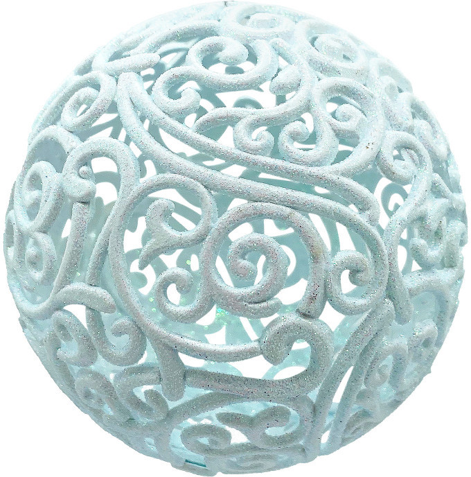 Шар ёлочный ажурный