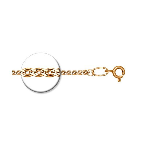 Браслет из золочёного серебра | SOKOLOV