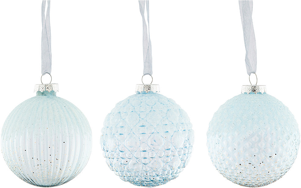Набор ёлочных шаров «Ледяная слеза» | Новый год! | Lefard
