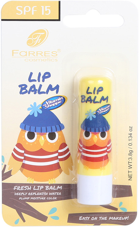 Гигиеническая помада с ароматом лимона «Совушка» | Farres