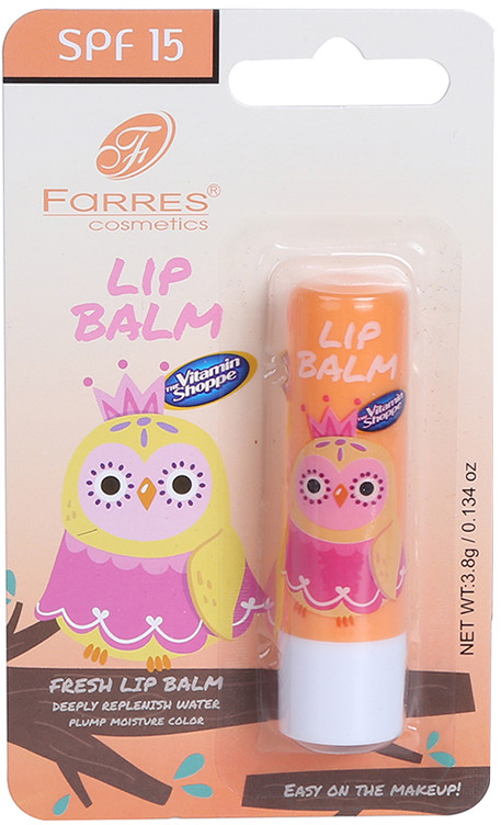 Гигиеническая помада с ароматом вишни «Совушка» | Farres