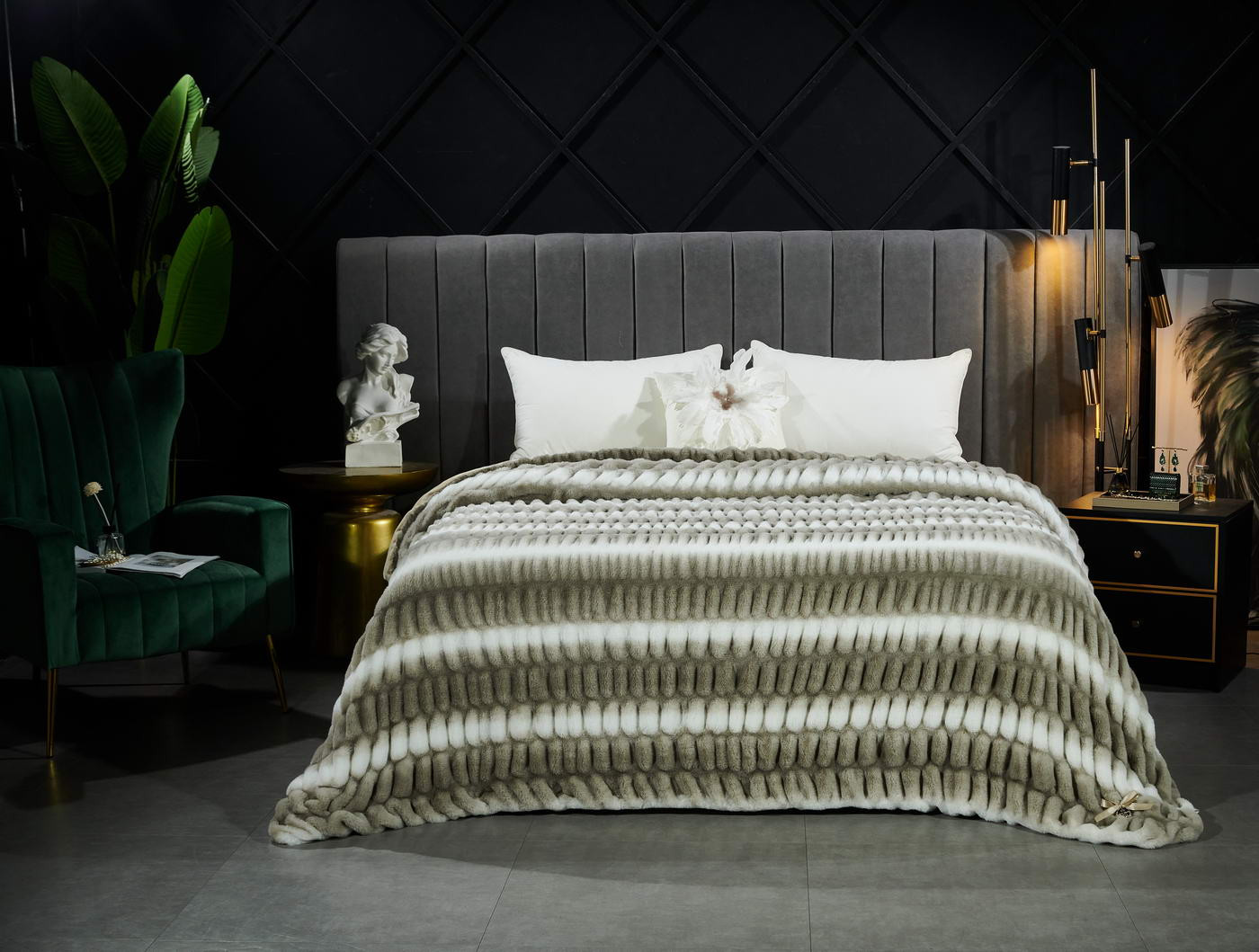 Плед | Мех | Sofi De Marko