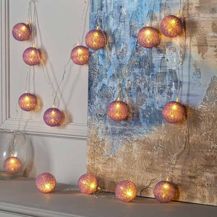 Гирлянда «Клубки» | Decor | Luazon Lighting