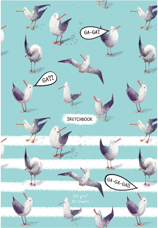 Скетчбук «Чайки» | BG