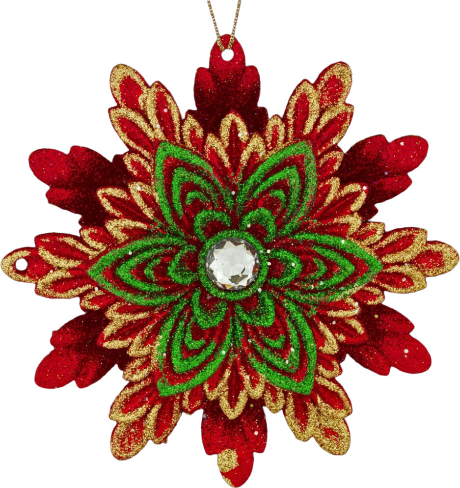 Украшение новогоднее «Аленький цветочек» | Erich Krause