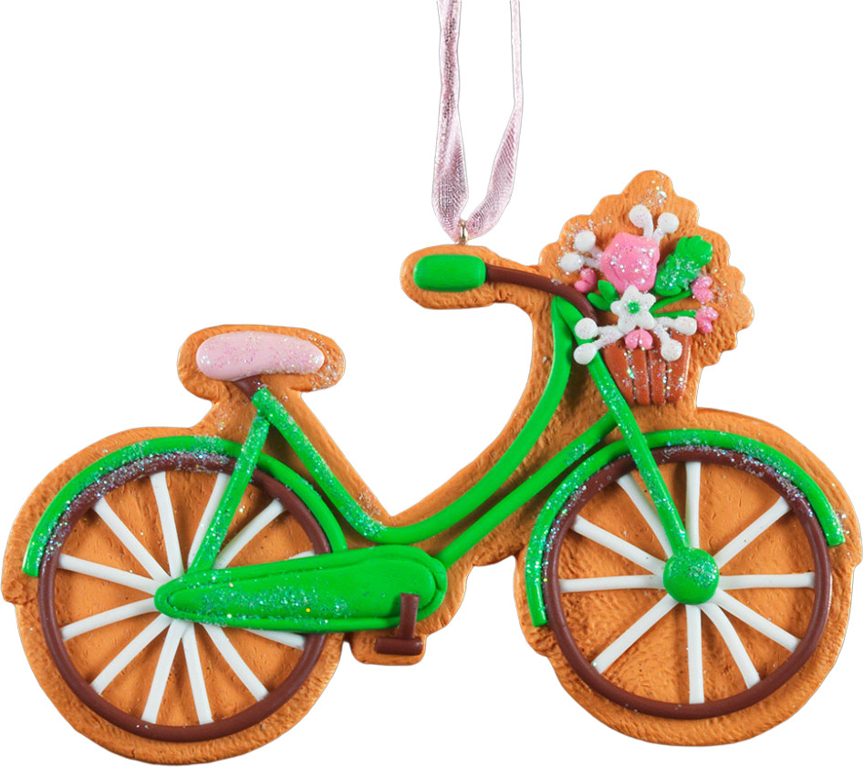 Украшение новогоднее «Пряничный велосипед» | Erich Krause