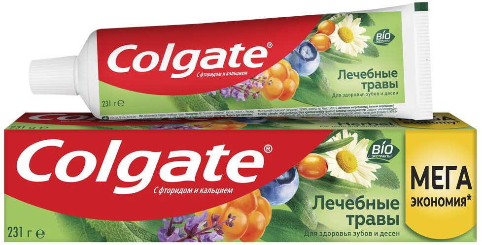 Зубная паста «Лечебные травы» | Colgate