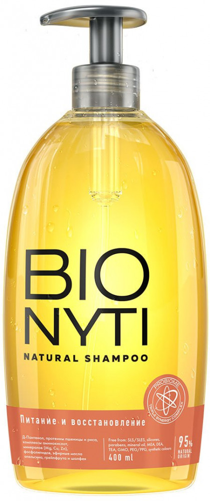 Шампунь для волос «Питание и восстановление» | Bionyti