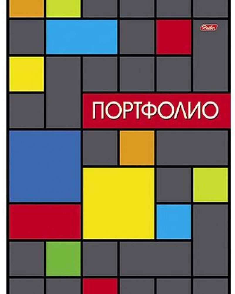 Папка-портфолио для документов «Яркая графика» | Hatber