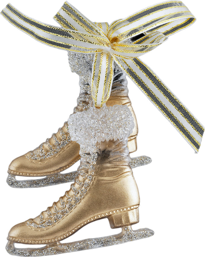 Украшение новогоднее «Коньки» | Магия золота | Erich Krause