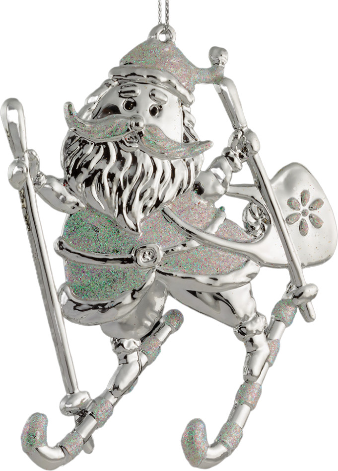 Украшение новогоднее «Санта на лыжах» | Снежная королева | Erich Krause