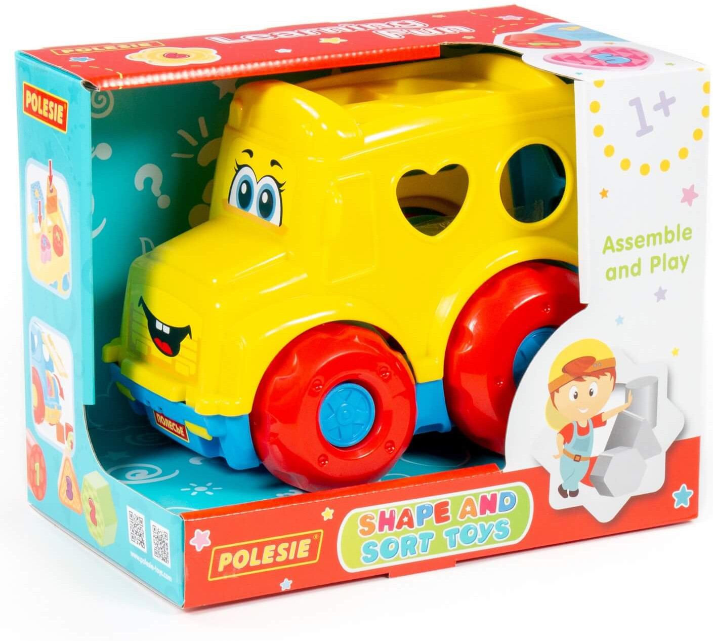 Игрушка развивающая «Автобус» | Полесье