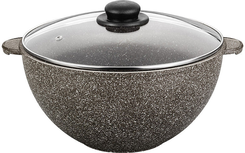 Казан с крышкой «Коричневый опал» | Гармония вкуса | Elan Gallery