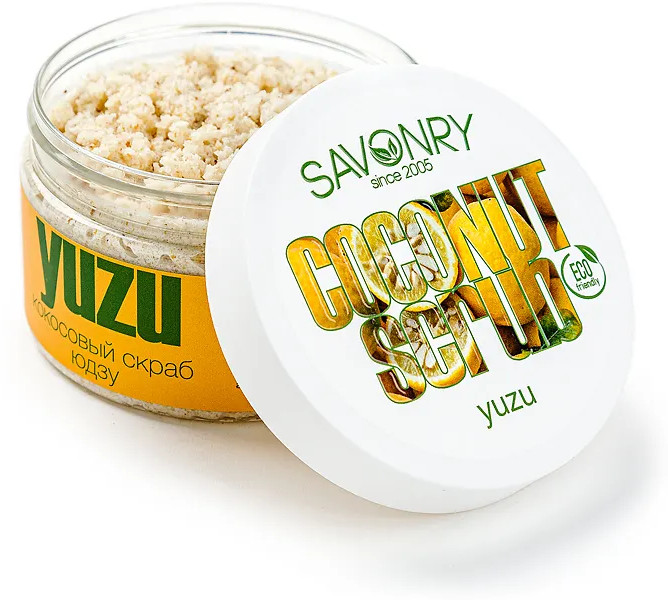 Скраб для тела кокосовый «Юдзу» | Savonry