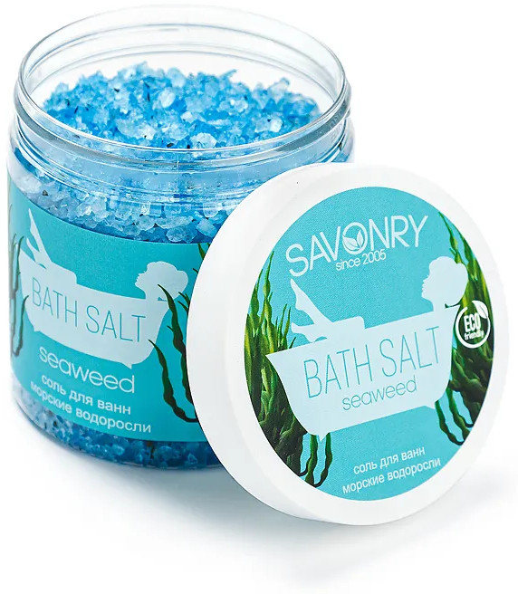 Соль для ванн «Морские водоросли» | Savonry