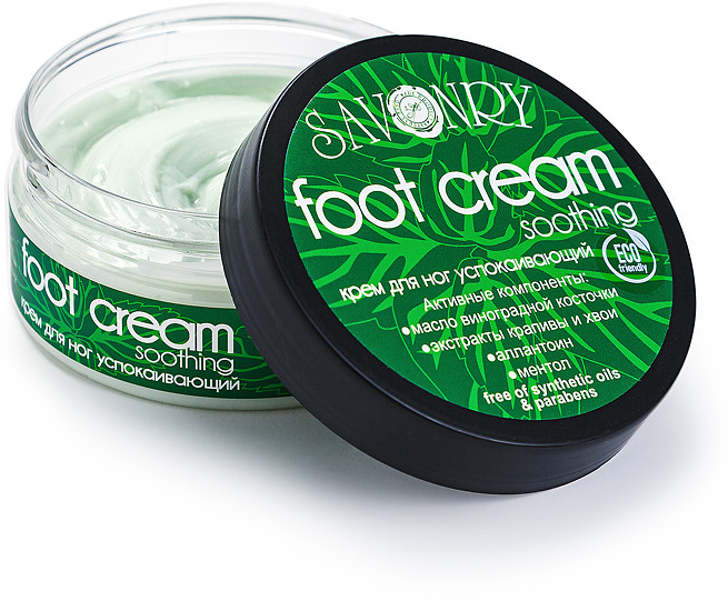 Крем для ног успокаивающий | Savonry