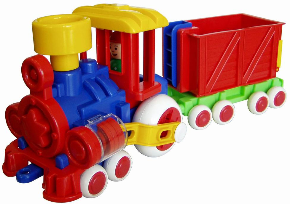 Паровозик «Ромашка с вагоном» | Детский сад | ПК Форма