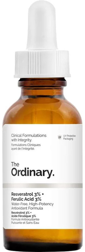 Сыворотка для лица с ресвератролом 3% и феруловой кислотой 3% | The Ordinary