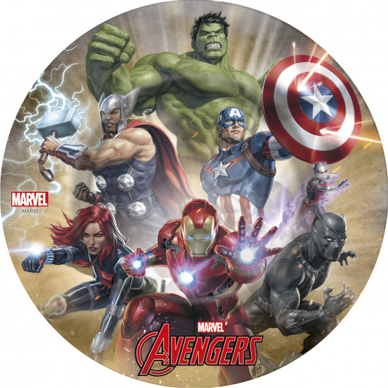 Тарелка «Мстители пыль»