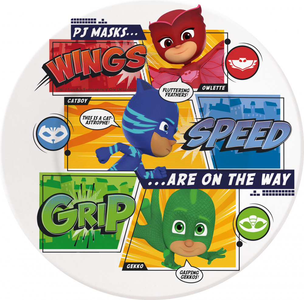 Тарелка «Команда» | Герои в масках | Stor