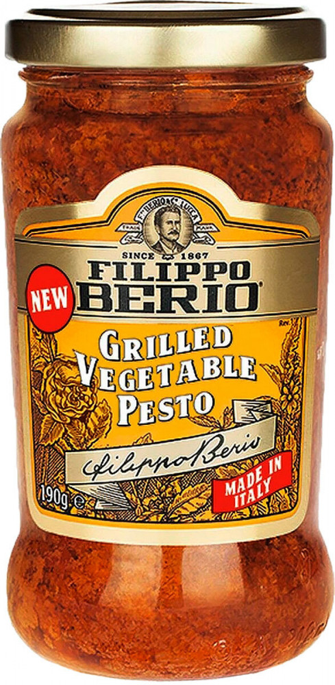 Соус песто с овощами-гриль | Filippo berio