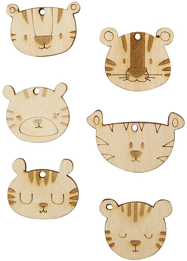 Заготовки деревянные «Тигры» | Astra&Craft