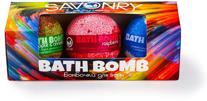 Набор шаров для ванн подарочный | Savonry
