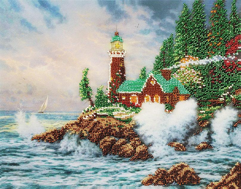 Набор для вышивания бисером «Бушующая стихия» | Белоснежка