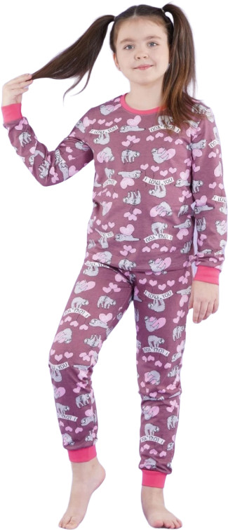 Пижама для девочек «Веснушка» | Lovetex.store
