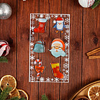 Наклейки на окна «Дед Мороз»