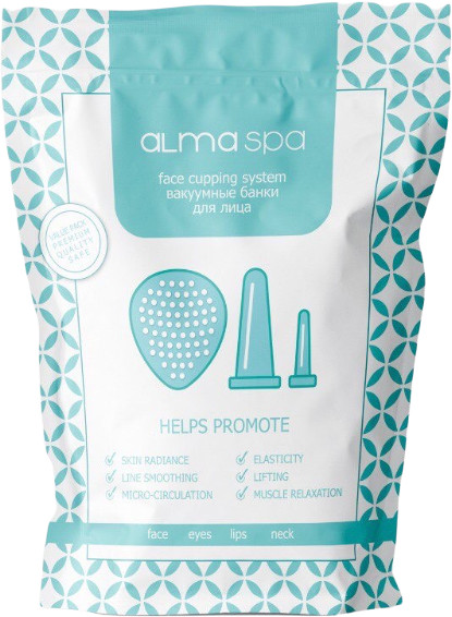 Банки для косметического массажа лица | ALMASPA