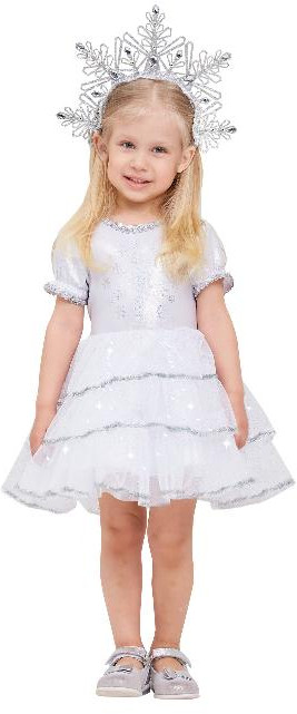 Костюм карнавальный «Снежинка» | Сказочный маскарад | Пуговка