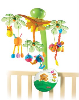 Музыкальный мобиль "Остров сладких грёз" с ночничком | Tiny Love