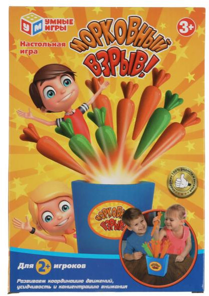 Игра настольная «Морковный взрыв» | Умные игры