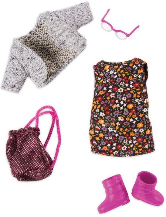 Набор одежды для кукол «Платье с цветами» | LORI