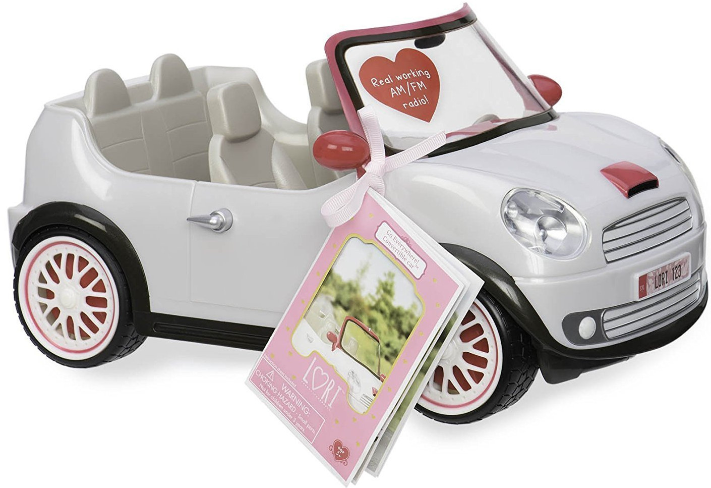 Транспорт для кукол «Машина белая» | LORI