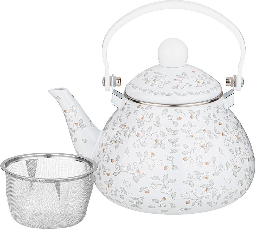 Чайник эмалированный с фильтром | Вивьен | Agness