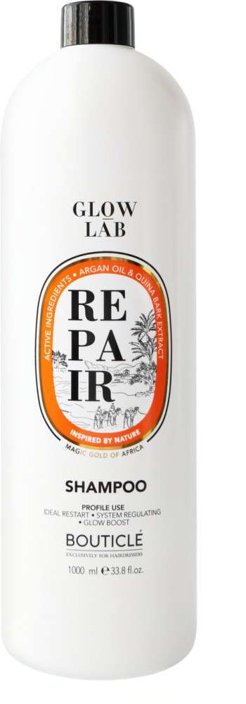 Шампунь для волос восстанавливающий, придающий сияние | Glow lab repair | Bouticle