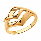 Кольцо из золоченого серебра