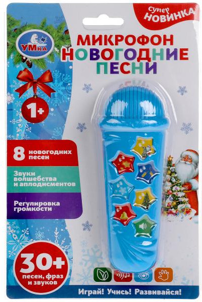 Игрушка музыкальная «Новогодние песни» | УМка