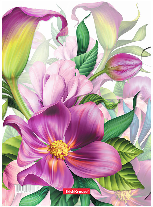 Папка-уголок | Tropical Flowers | Erich Krause