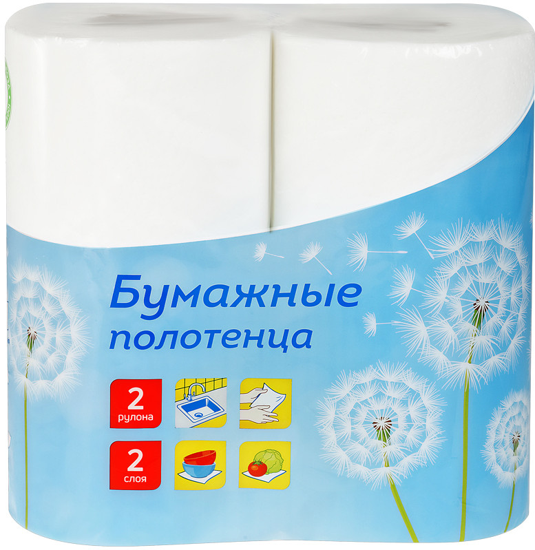 Полотенца бумажные в рулоне | OfficeClean